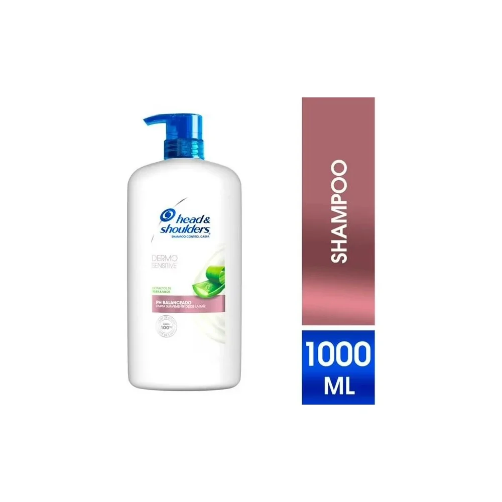 Head & Shoulders shampoo Dermo Sensitive 1000 ml. - Farmacia AraucoMed