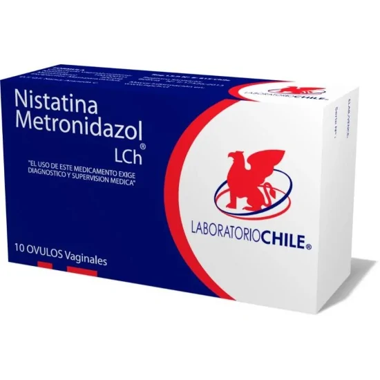 NISTATINA METRONIDAZOL OVULOS x 10  CHILE 