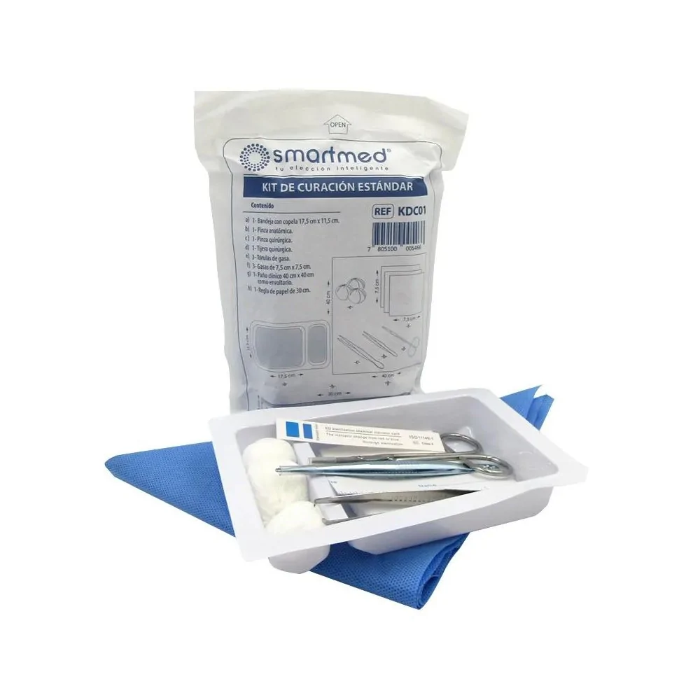 Kit Curacion desechable estandar 1 (Smartmed) - Farmacia AraucoMed