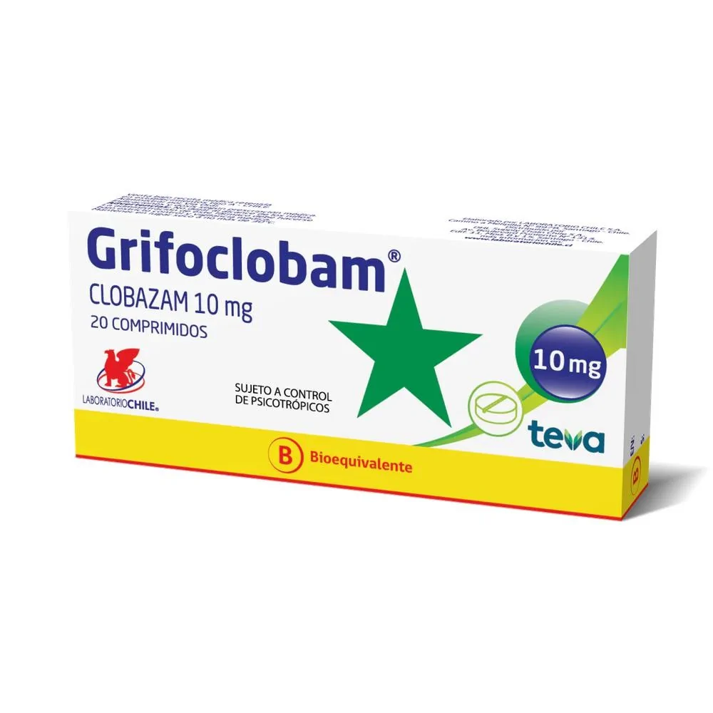 GRIFOCLOBAM 10mg X 20COM 