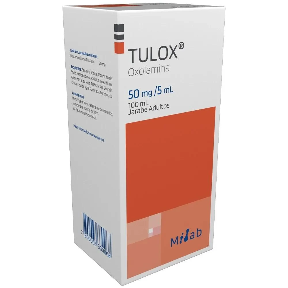 TULOX ADULTO JARABE 50MG/5ML X100ML