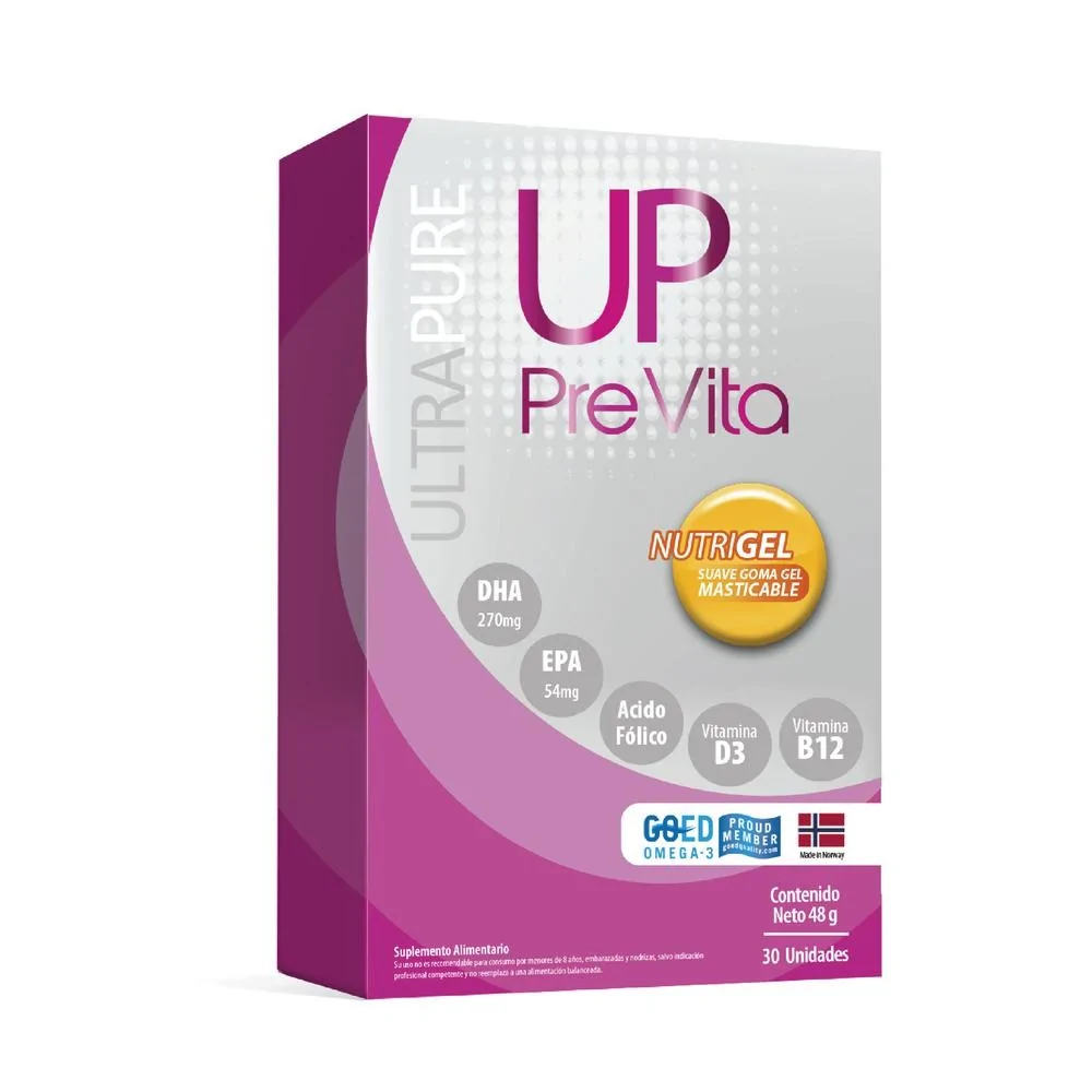 OMEGA UP PREVITA X 30 NUTRIGEL 