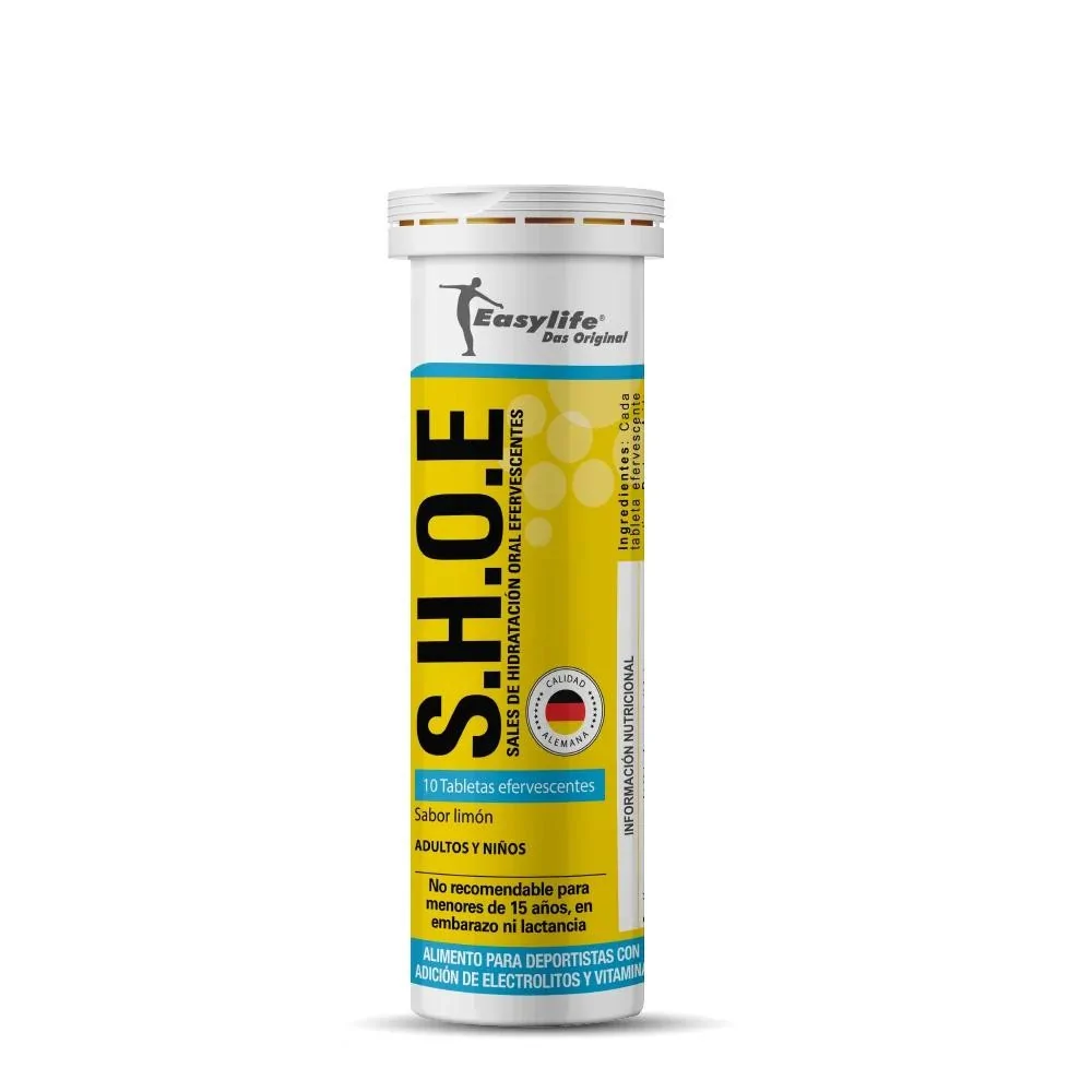 S H O E  SALES REHIDRATACIÓN EFERV  LIMON X 10