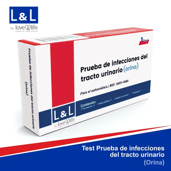 Test de Orina para infecciones del tracto urinario (Love & Life)