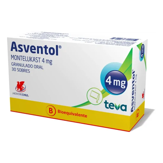 Lukanex 4 mg x 40 comprimidos masticables. - Farmacia AraucoMed