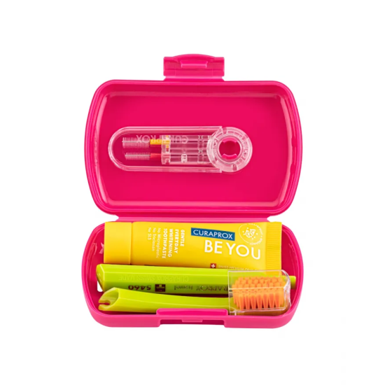 Curaprox Repuesto Cabezal 5460 Ortho Pink para Set de Viaje Be You Ortho - Farmacia AraucoMed