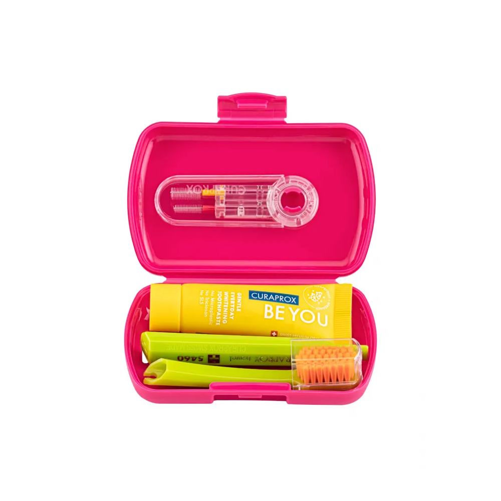 Curaprox Set de Viaje Be You Magenta