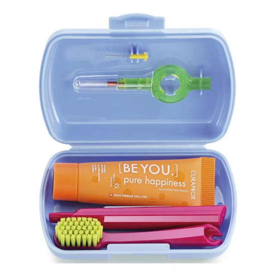 Curaprox Repuesto Cabezal 5460 Ortho Pink para Set de Viaje Be You Ortho - Farmacia AraucoMed