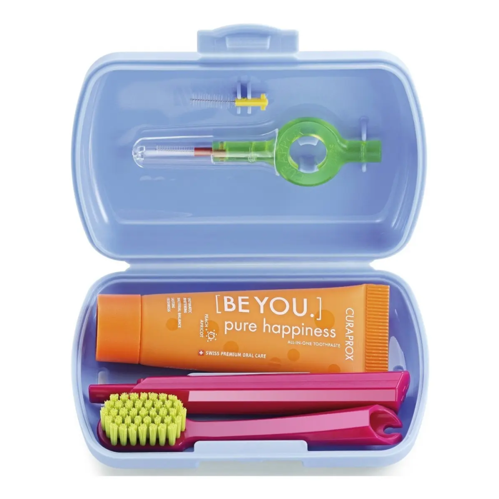 Curaprox Set de Viaje Be You Blue