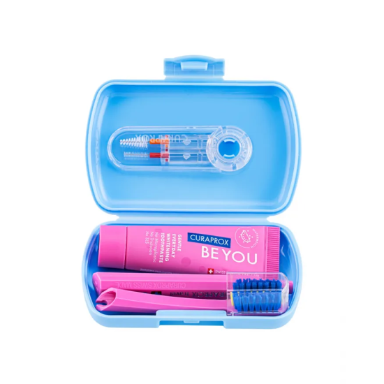 Curaprox Repuesto Cabezal 5460 Ortho Pink para Set de Viaje Be You Ortho - Farmacia AraucoMed