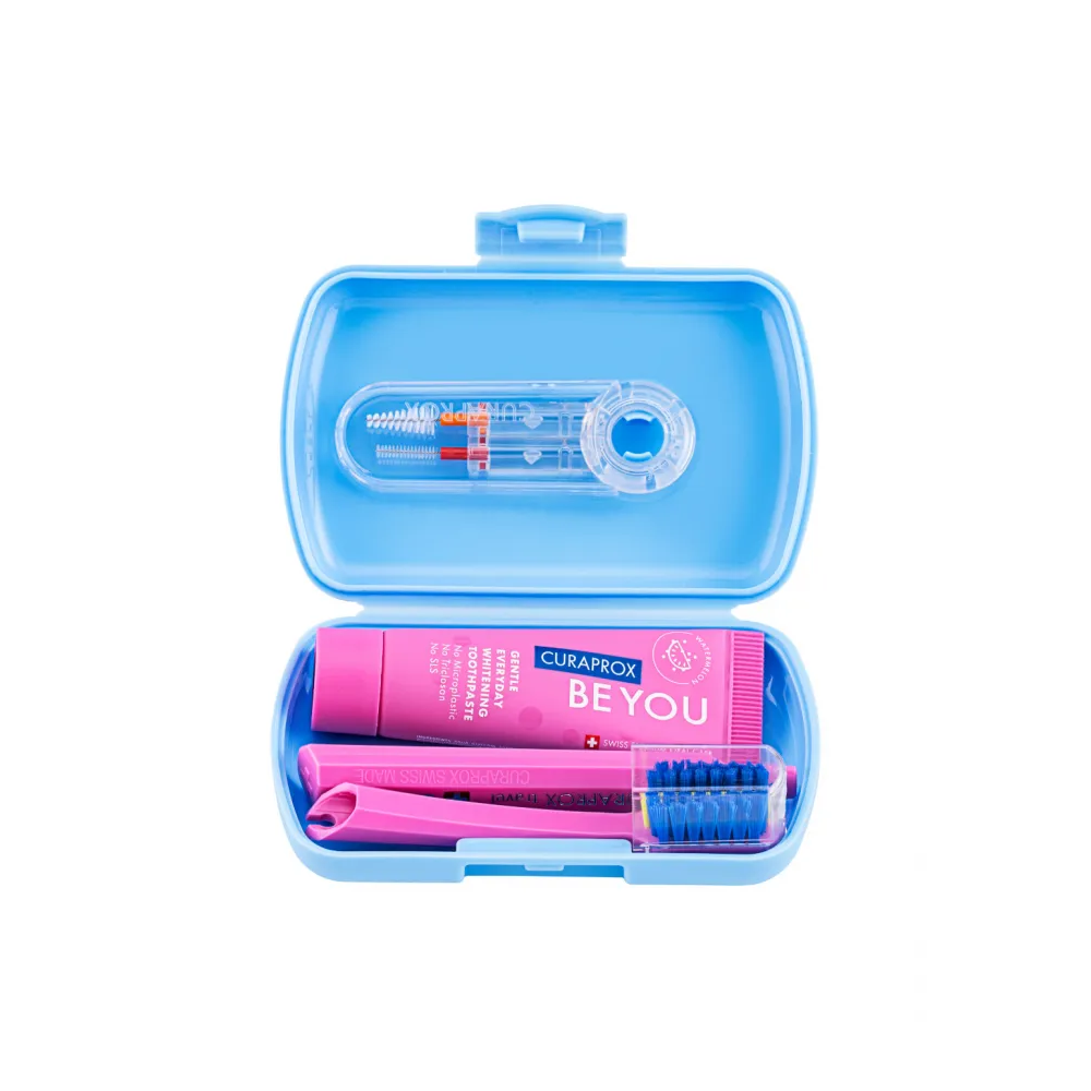 Curaprox Set de Viaje Be You Ortho Blue