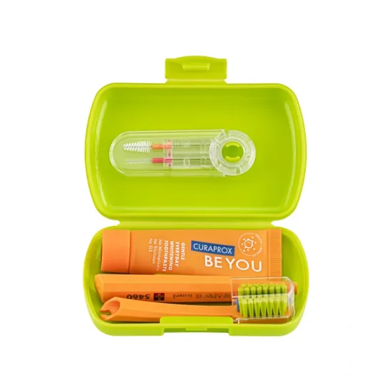 Curaprox Repuesto Cabezal 5460 Ortho Pink para Set de Viaje Be You Ortho - Farmacia AraucoMed