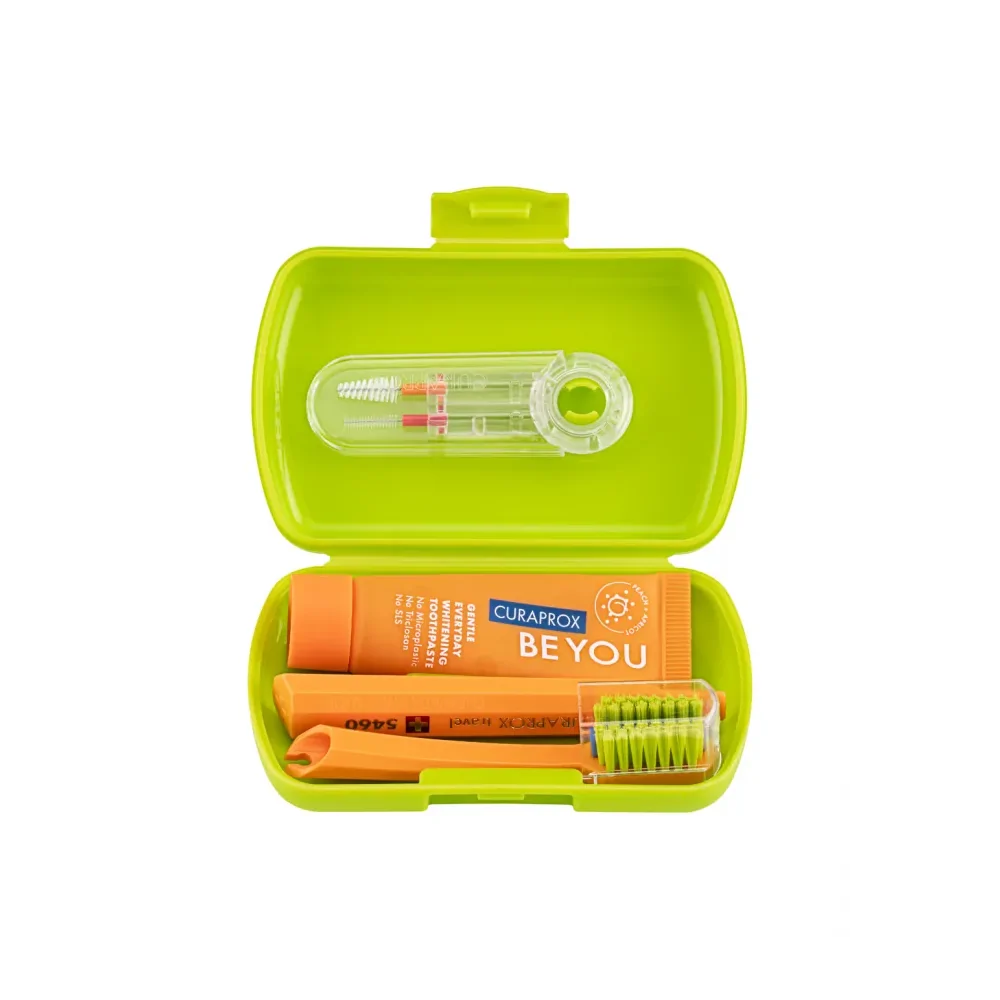 Curaprox Set de Viaje Be You Ortho Green