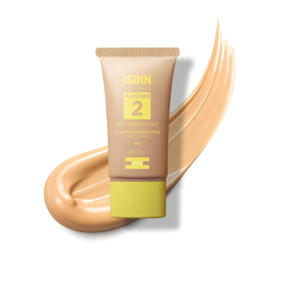 Acniben 2 Oily Skin CC+ Cream Light SPF30 40 ml.