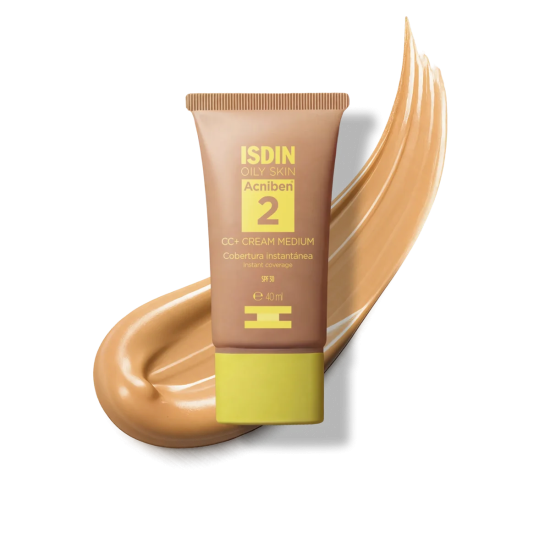 Acniben 2 Oily Skin CC+ Cream Medium SPF30 40 ml.