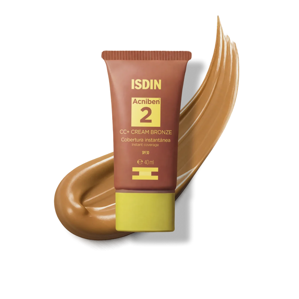 Acniben 2 Oily Skin CC+ Cream Bronze SPF30 40 ml.