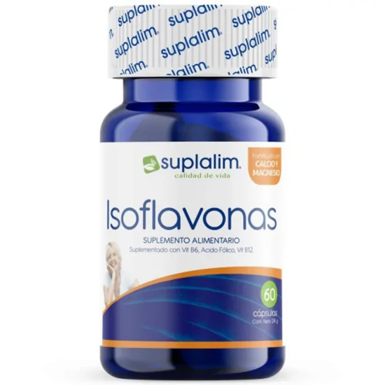 Isoflavonas x 60 cápsulas. (Suplalim)