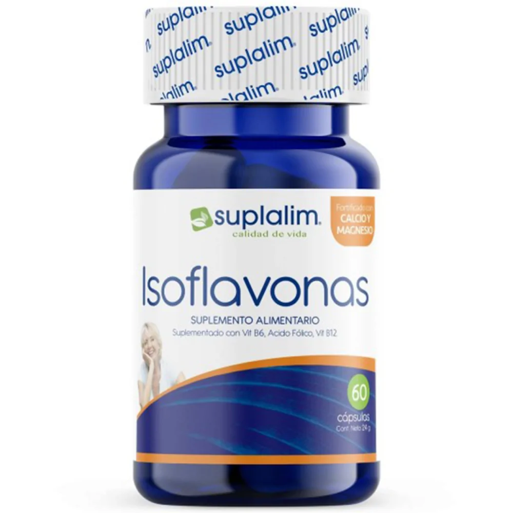 Isoflavonas x 60 cápsulas. (Suplalim)
