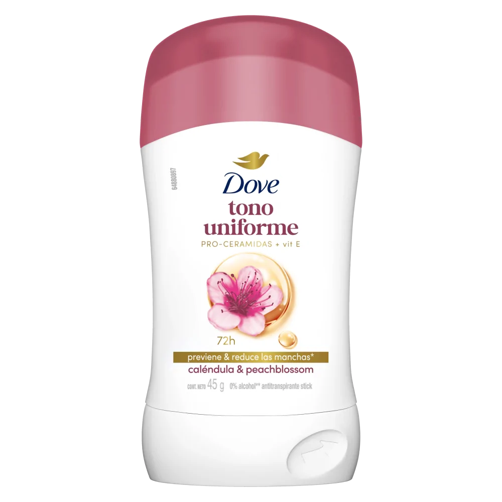 Dove desodorante barra Tono Uniforme Caléndula 45 g.