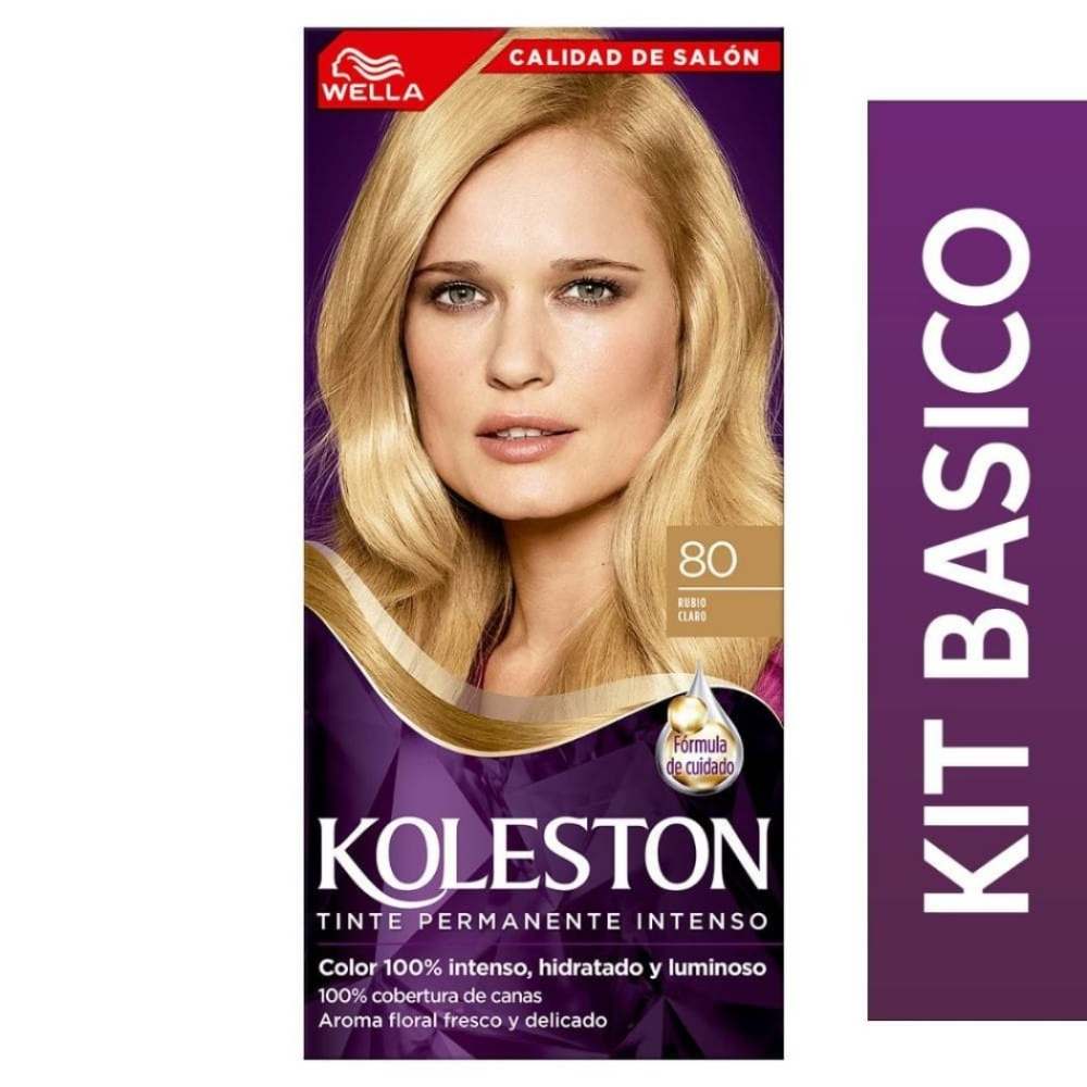 Koleston Single 8/0 rubio claro +activador