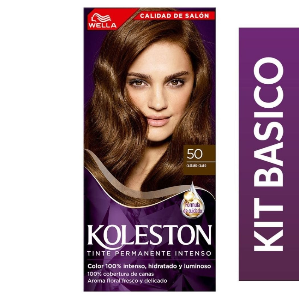 Koleston Single 5/0 castaño claro +activador