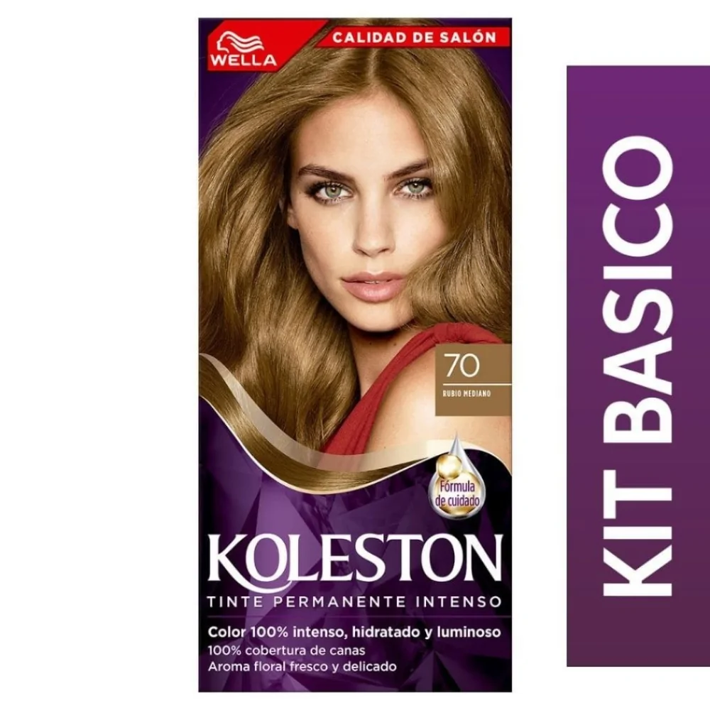 Koleston Single 7/0 rubio mediano +activador