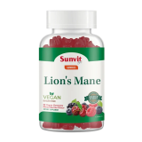 Lions Mane (Melena de león) x 60 gomitas sabor berries. (Sunvit)