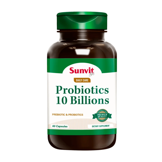 Probiotics 10 billions x 60 cápsulas (Sunvit)