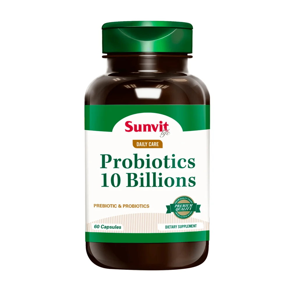 Probiotics 10 billions x 60 cápsulas (Sunvit)