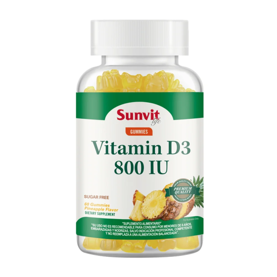 Vitamina D3 800 UI x 100 comprimidos (Nutrapharm) - Farmacia AraucoMed
