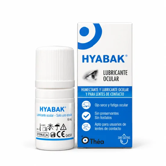 Hyabak 0,15% solucion oftalmica 10ml