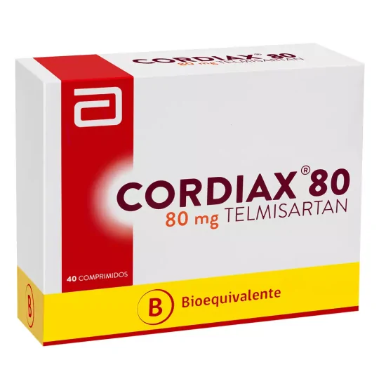 Cordiax 80 mg x 40 comprimidos (Vence 28-02-2027)