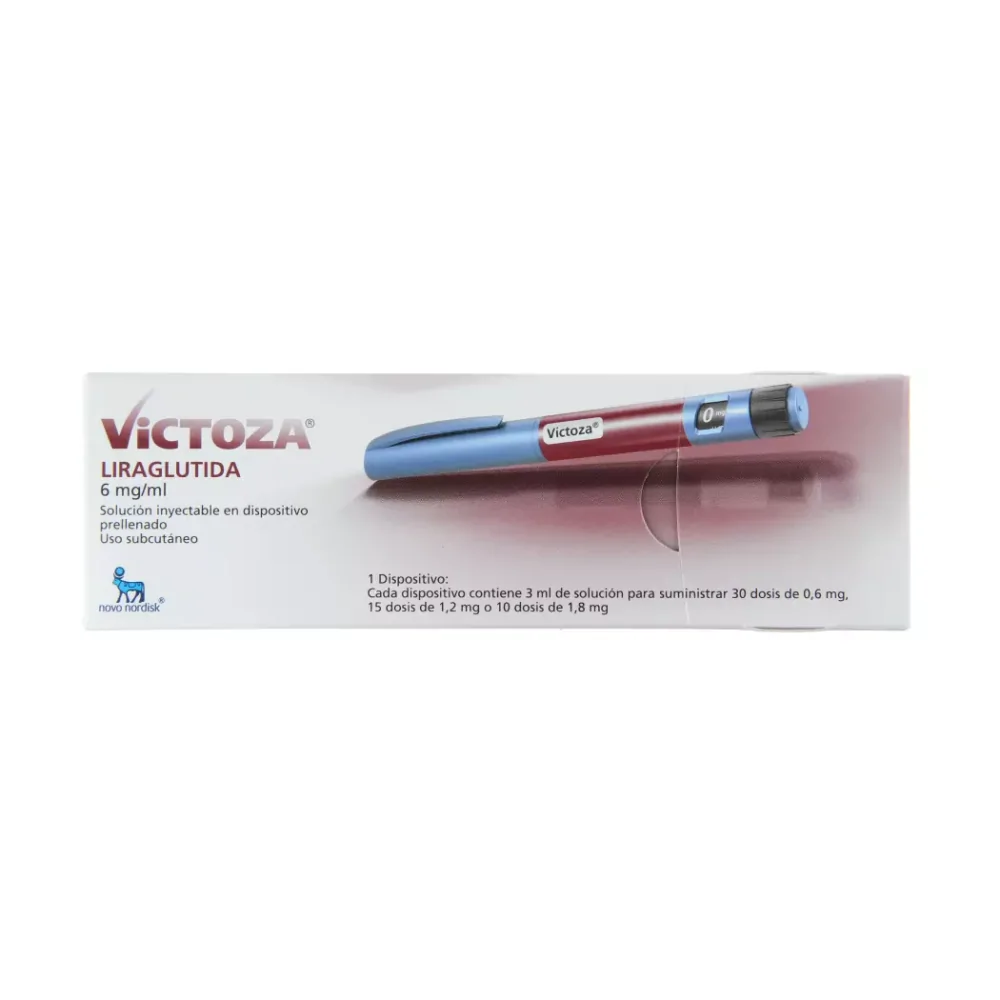 Victoza 6mg/ml flexpen x 3 ml. (Vence 30-11-2026)