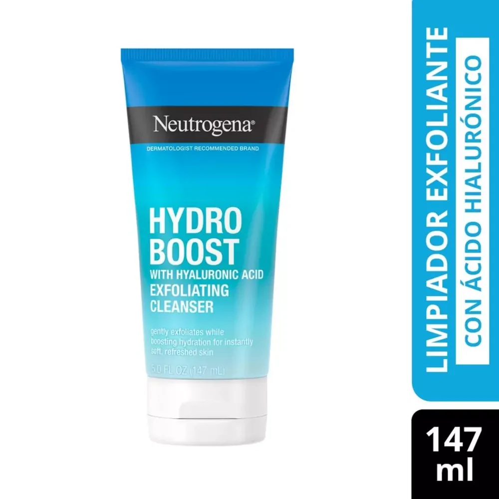 Neutrogena Hydro Boost limpiador exfoliante 147 ml.