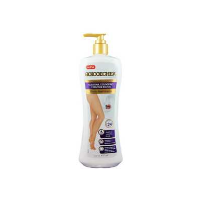Goicoechea Crema piernas elastina colágeno frutos rojos 400ml