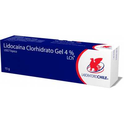 Lidocaina Gel 4% x15gr (Chile)