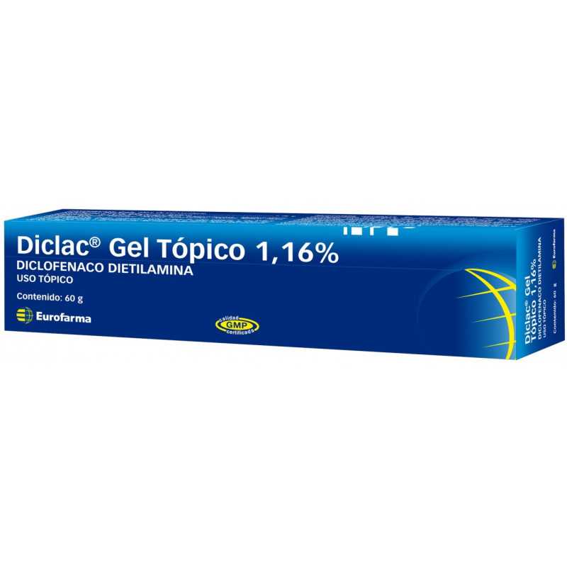Diclac Gel topico 1,16% x60g