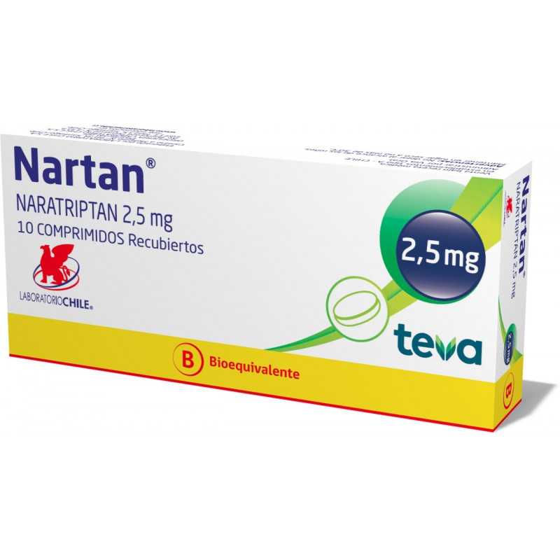 Nartan 2.5mg x10com.