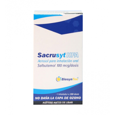 Sacrusyt HFA 100mcg 200 dosis