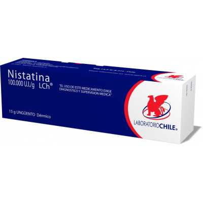 Nistatina 100000Ui ungüento x15g (Chile)