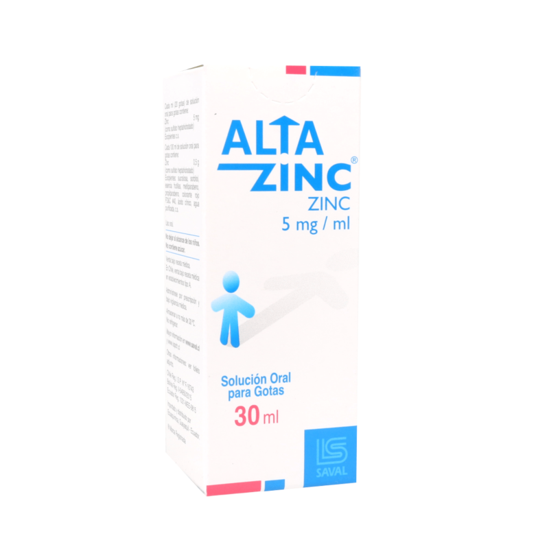Altazinc 5mg gotas x30ml