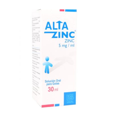 Altazinc 5mg gotas x30ml