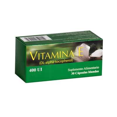 Vitamina E 400ui x30cap (BYB)