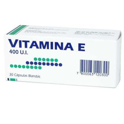 Vitamina E 400ui x30cap (Mintlab)