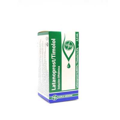 Latanoprost Timolol solucion oftalmica 2,5ml (Pharmatech)