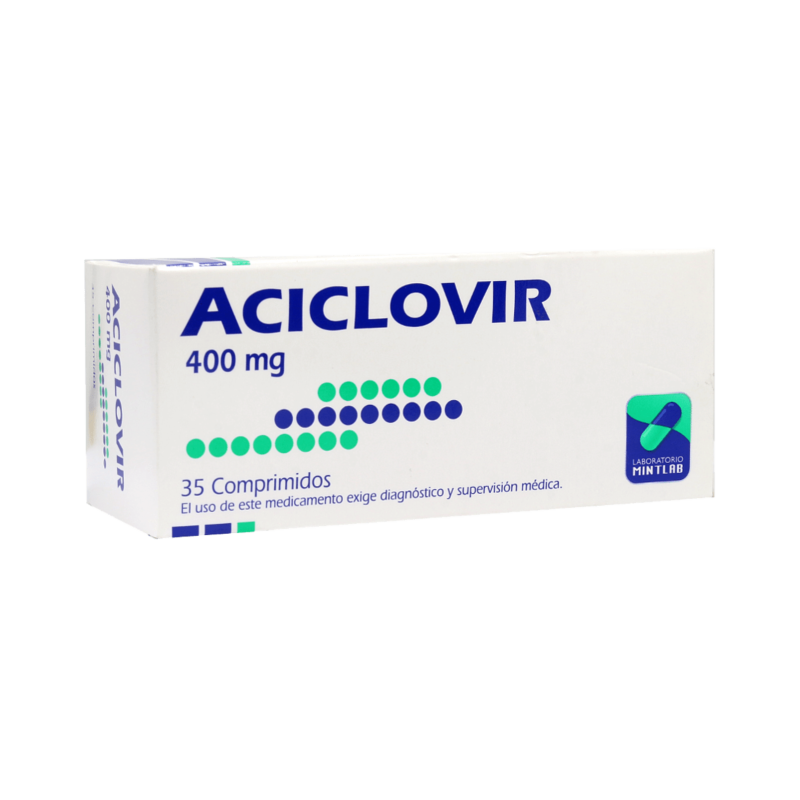 Aciclovir 400mg x35com. (Mintlab)