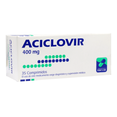 Aciclovir 400mg x35com. (Mintlab)