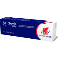 Aciclovir 5% crema 15g (Chile)