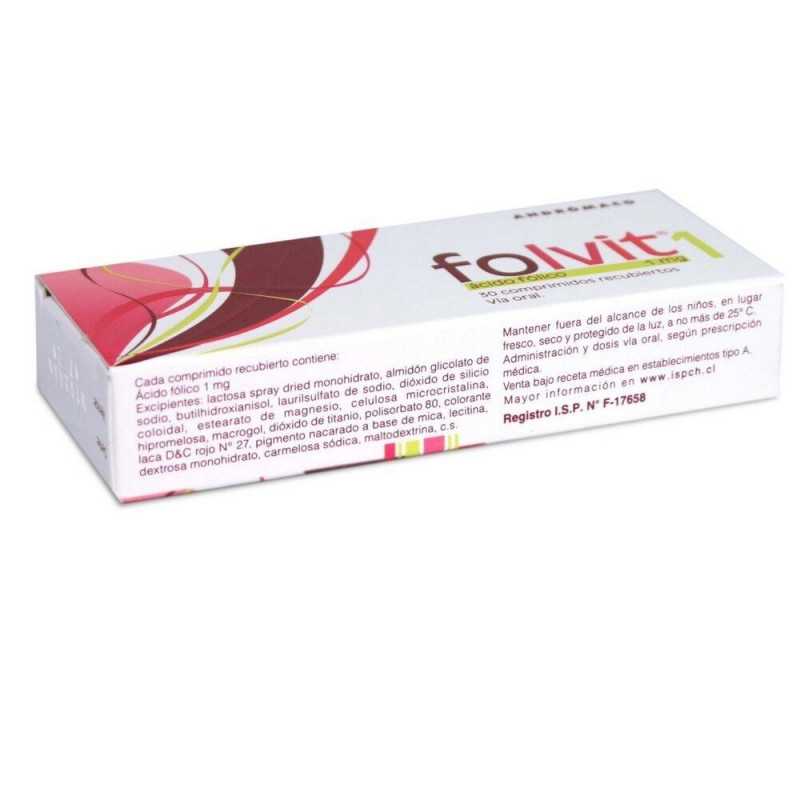 Folvit 1mg x30com
