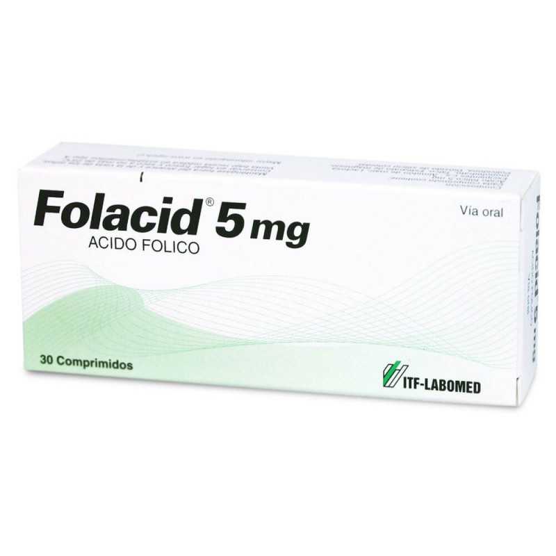 Folacid 5mg x30com